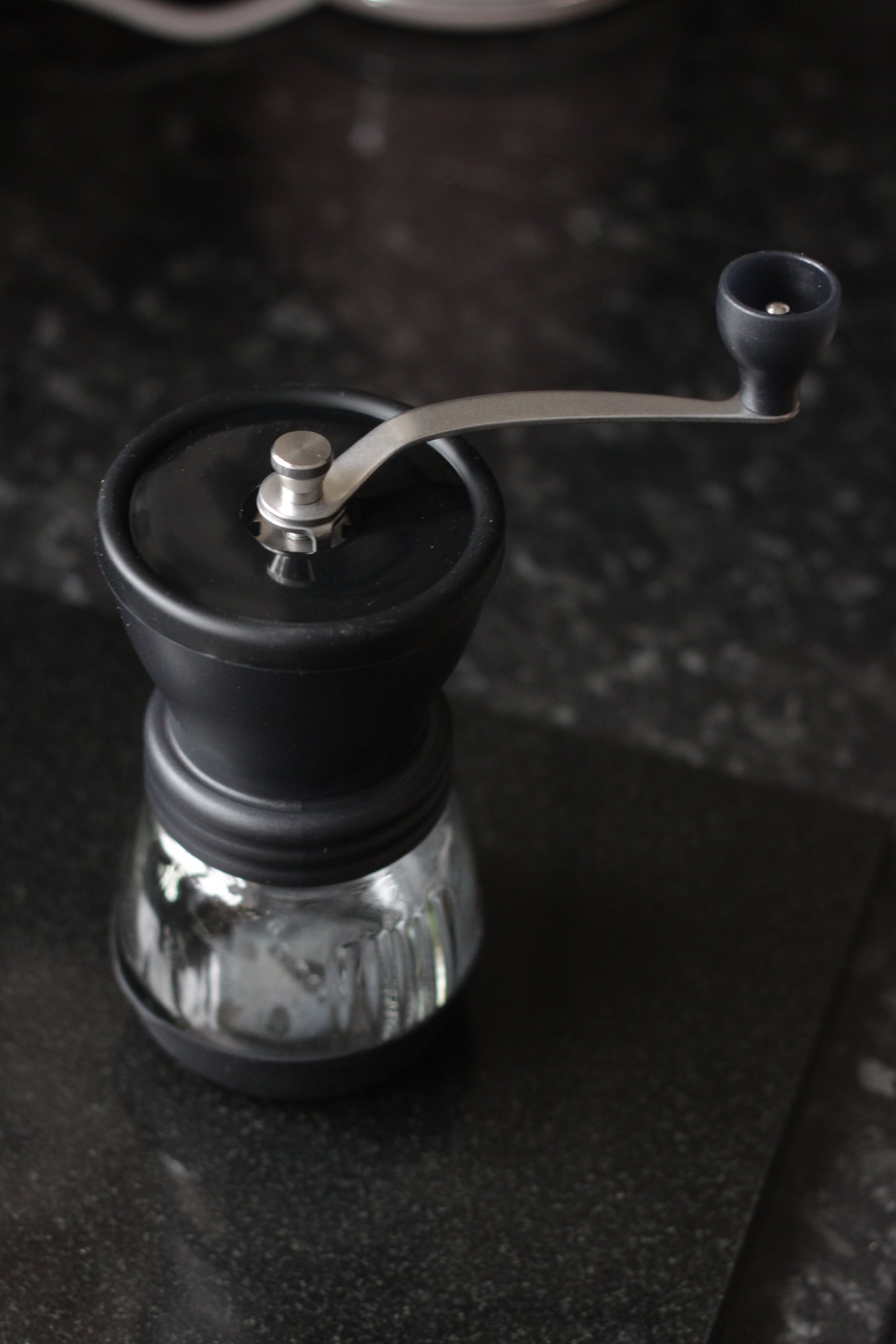 Hario Skerton Plus Coffee Grinder. Perfect for on the go or at home