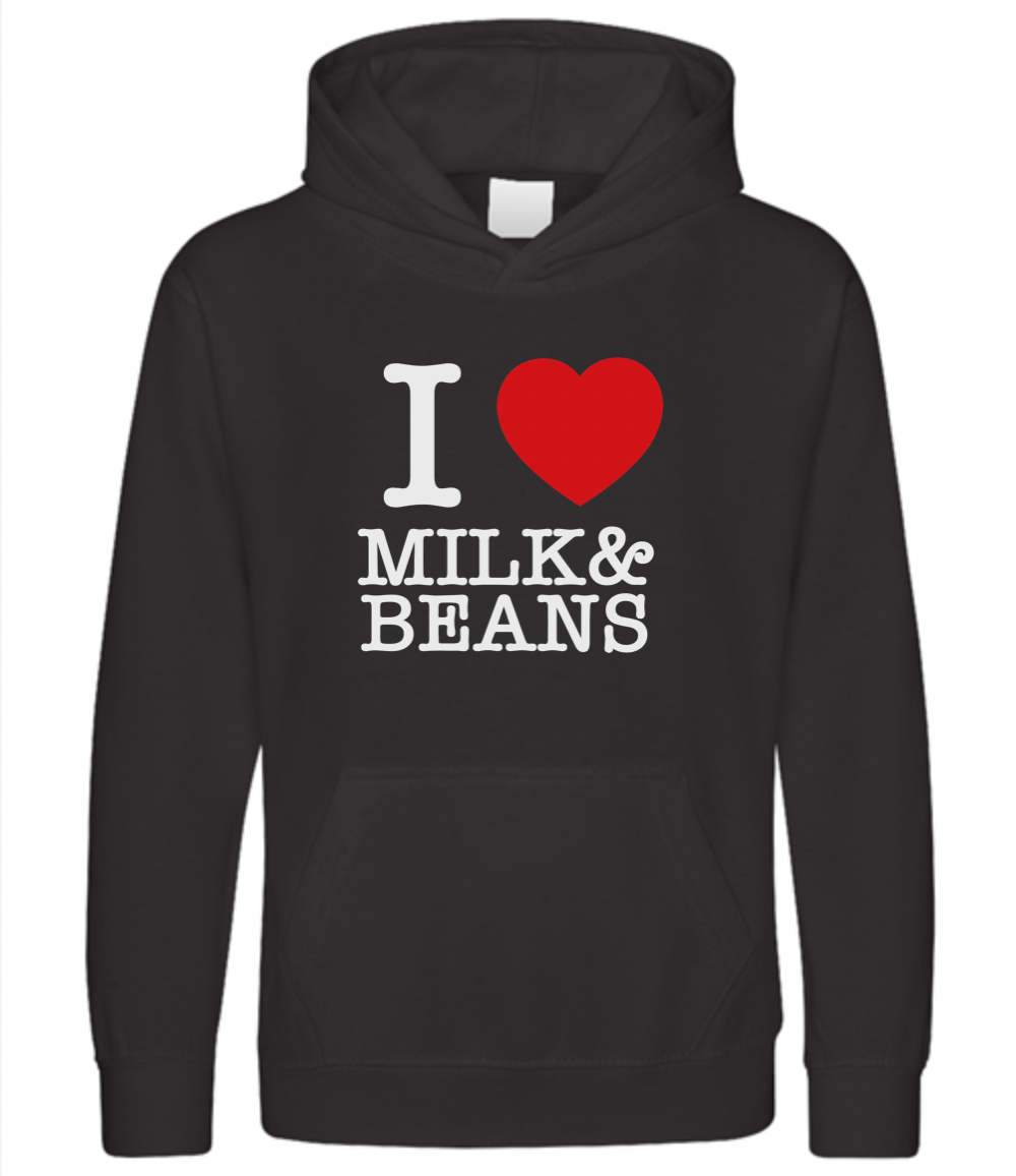 I ❤️ Milk & Beans Hoodie